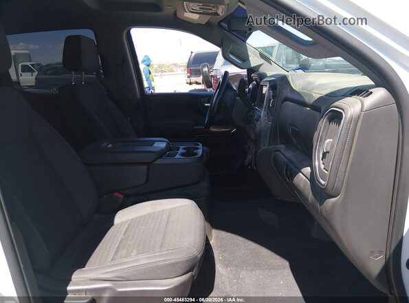 3GCUYDED2LG208121 2020 CHEVROLET SILVERADO White Widok wnętrza z przodu