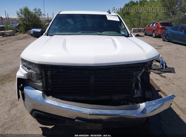 3GCUYDED2LG208121 2020 CHEVROLET SILVERADO White Widok wnętrza z tyłu