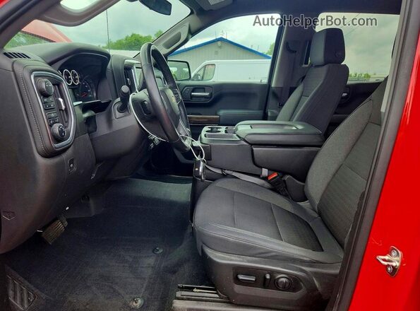 3GCUYDED2LG265158 2020 CHEVROLET SILVERADO Red Սալոնի դիմացի տեսք