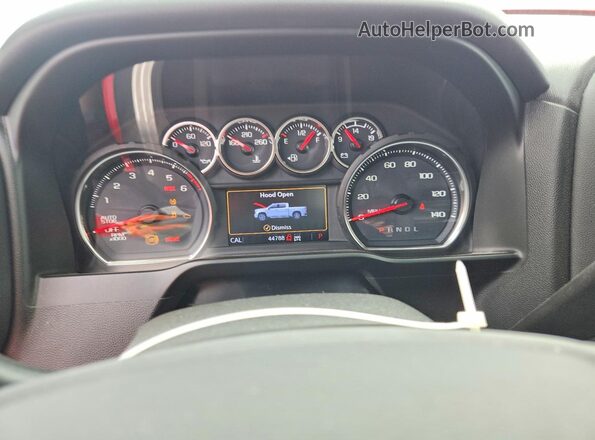 3GCUYDED2LG265158 2020 CHEVROLET SILVERADO Red Սարքավորումների վահանակի տեսք