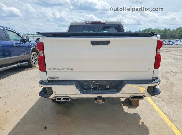 3GCUYDED2MG213935 2021 CHEVROLET SILVERADO White უკანა ხედი