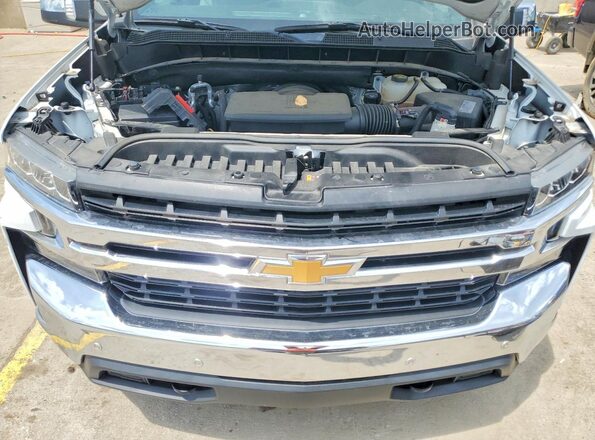 3GCUYDED2MG213935 2021 CHEVROLET SILVERADO White უკანა სალონის ხედი