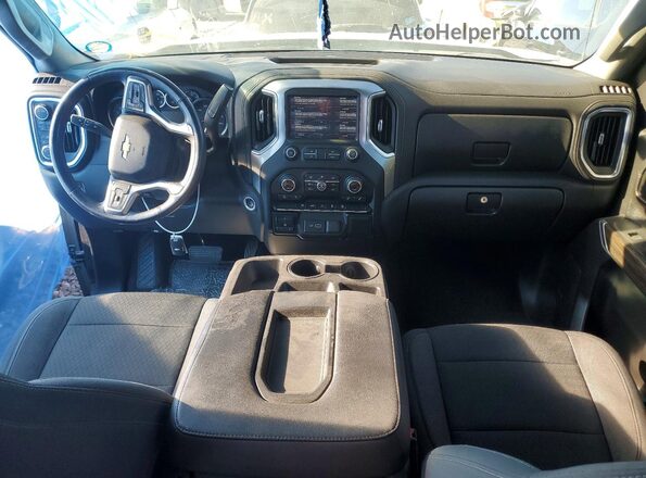 3GCUYDED3LG359162 2020 CHEVROLET SILVERADO Black Dashboard view