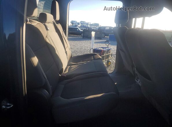 3GCUYDED3LG359162 2020 CHEVROLET SILVERADO Black Rear seats view