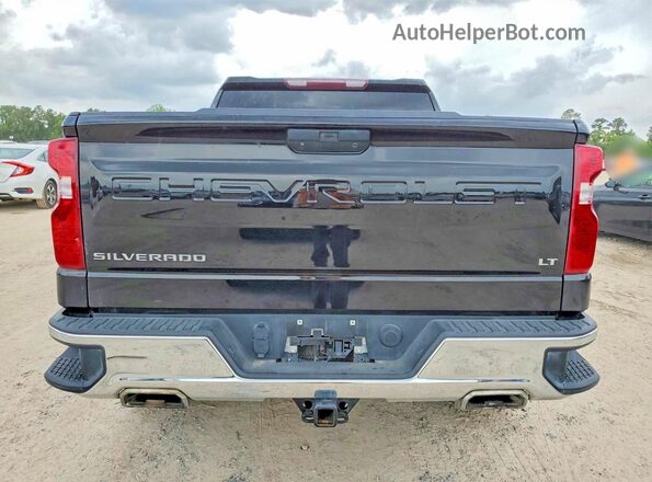 3GCUYDED3NG171874 2022 CHEVROLET SILVERADO Черный Вид сзади
