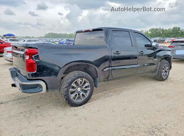3GCUYDED3NG171874 2022 CHEVROLET SILVERADO Черный Задняя правая четверть