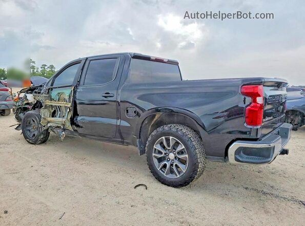 3GCUYDED3NG171874 2022 CHEVROLET SILVERADO Черный Задняя левая четверть