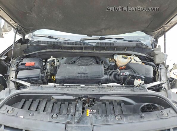 3GCUYDED3NG171874 2022 CHEVROLET SILVERADO Черный Вид задней части салона