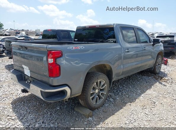 3GCUYDED5MG201956 2021 CHEVROLET SILVERADO Gray Задня права чверть