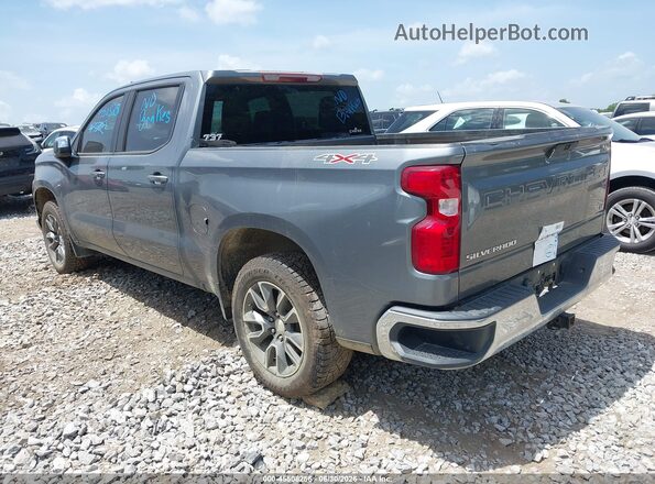 3GCUYDED5MG201956 2021 CHEVROLET SILVERADO Gray Задня ліва чверть