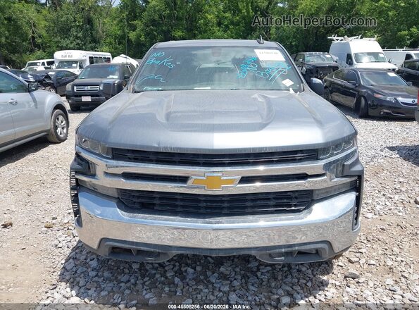 3GCUYDED5MG201956 2021 CHEVROLET SILVERADO Gray Вид щитка приладів