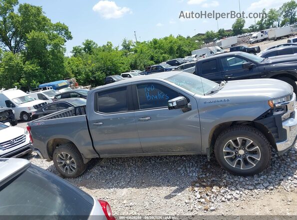 3GCUYDED5MG201956 2021 CHEVROLET SILVERADO Gray Вид задньої частини салону