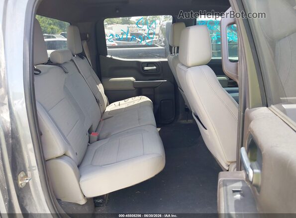 3GCUYDED5MG201956 2021 CHEVROLET SILVERADO Gray Вид наклейки з VIN-кодом