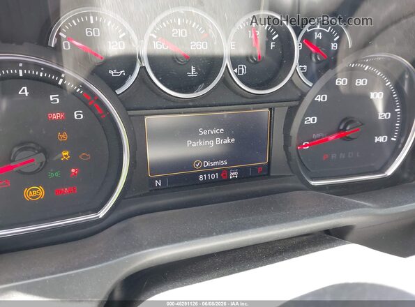 3GCUYDED6MG478695 2021 CHEVROLET SILVERADO White Widok tylnych siedzeń