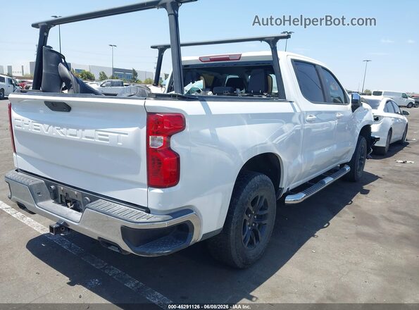 3GCUYDED6MG478695 2021 CHEVROLET SILVERADO White Tył prawy