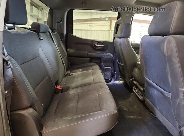 3GCUYDED8KG281315 2019 CHEVROLET SILVERADO Charcoal Հետևի նստատեղերի տեսք