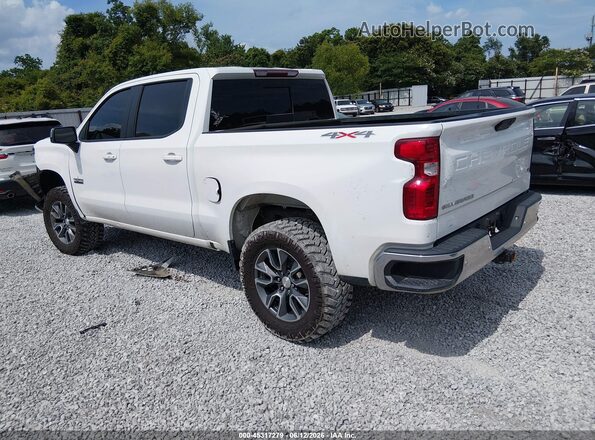 3GCUYDED8LG244766 2020 CHEVROLET SILVERADO White Trasero izquierdo