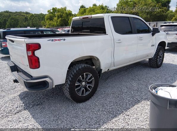 3GCUYDED8LG244766 2020 CHEVROLET SILVERADO White Trasero derecho