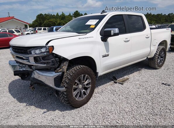 3GCUYDED8LG244766 2020 CHEVROLET SILVERADO White Vista tres cuartos delantera izquierda