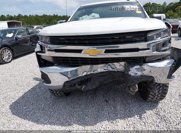 3GCUYDED8LG244766 2020 CHEVROLET SILVERADO White Vista frontal