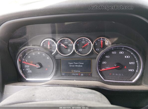 3GCUYDED8LG244766 2020 CHEVROLET SILVERADO White Vista de los asientos traseros