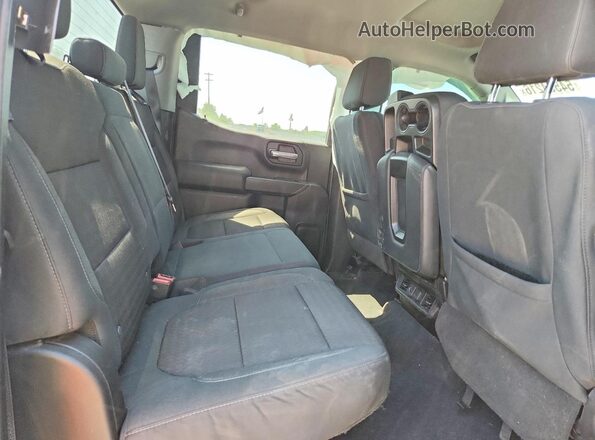 3GCUYDED8LG409067 2020 CHEVROLET SILVERADO Charcoal Vista de los asientos traseros
