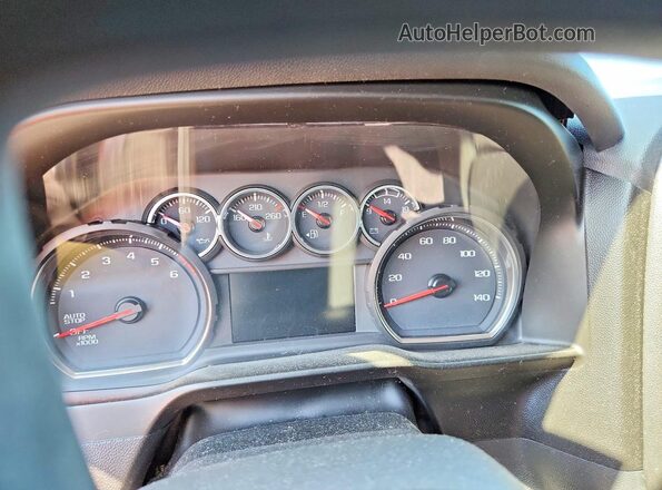 3GCUYDED8LG409067 2020 CHEVROLET SILVERADO Charcoal Vista del cuadro de instrumentos