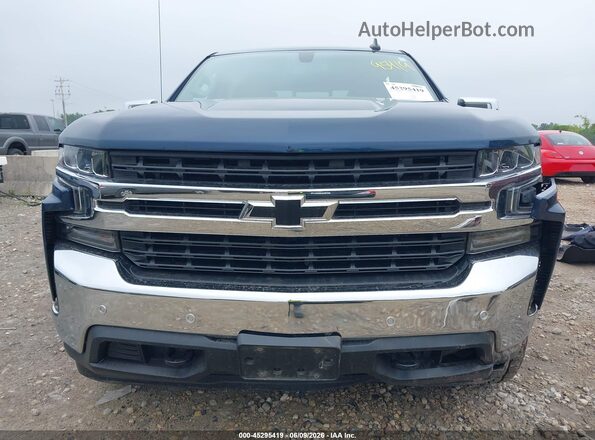 3GCUYDEDXMG199153 2021 CHEVROLET SILVERADO Blue 