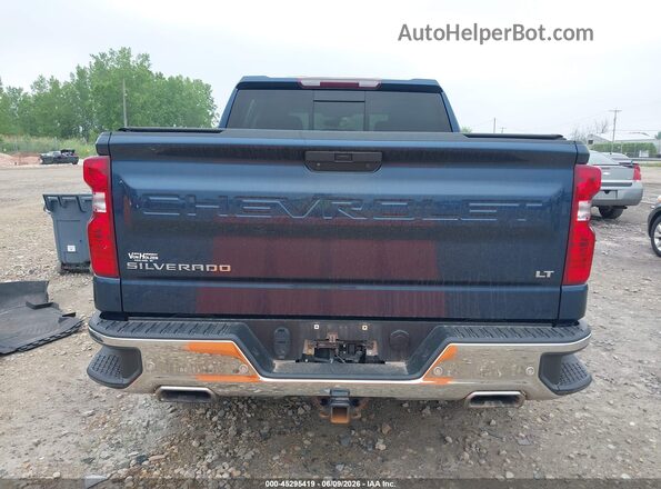 3GCUYDEDXMG199153 2021 CHEVROLET SILVERADO Blue 