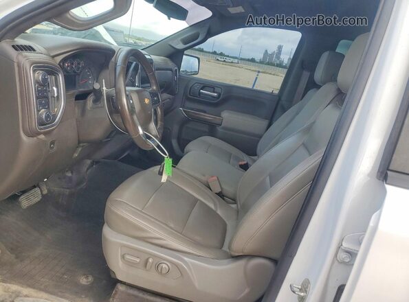 3GCUYDET0LG272004 2020 CHEVROLET SILVERADO White Front interior view