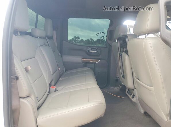 3GCUYDET0LG272004 2020 CHEVROLET SILVERADO White Rear seats view