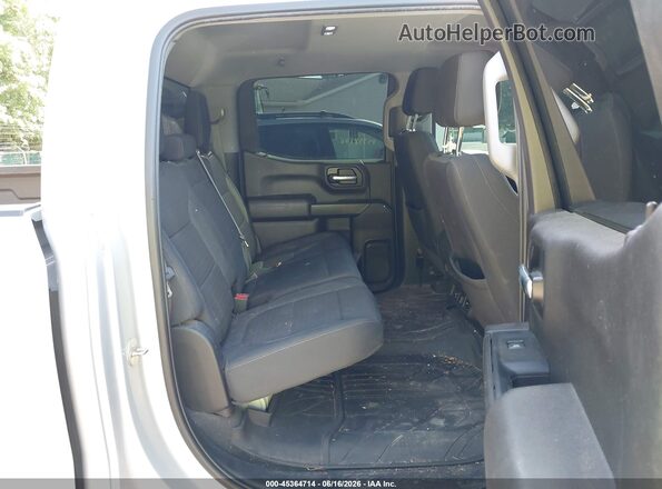 3GCUYDET0NG218477 2022 CHEVROLET SILVERADO Серебряный Вид наклейки с VIN-кодом