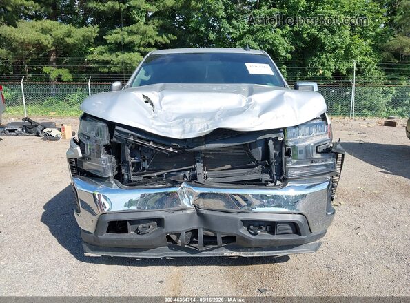 3GCUYDET0NG218477 2022 CHEVROLET SILVERADO Серебряный Вид задней части салона