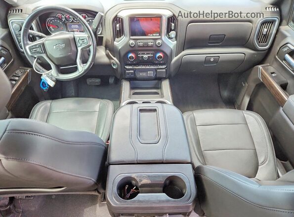3GCUYEED1LG297718 2020 CHEVROLET SILVERADO Серый 