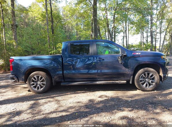 3GCUYEED1NG113557 2022 CHEVROLET SILVERADO Dark Blue Rear interior view