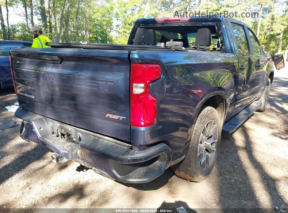 3GCUYEED1NG113557 2022 CHEVROLET SILVERADO Dark Blue Rear right