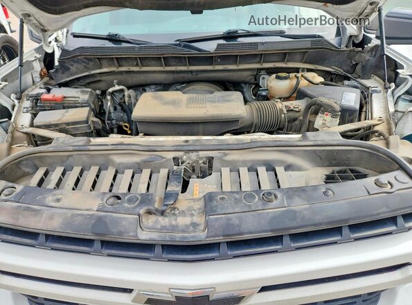 3GCUYEED4LG428270 2020 CHEVROLET SILVERADO White Widok wnętrza z tyłu