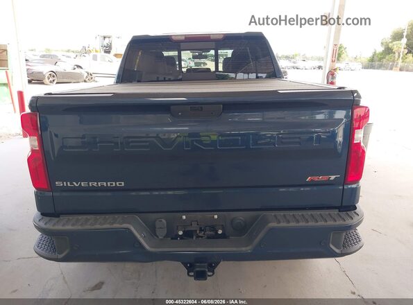 3GCUYEED4MG154893 2021 CHEVROLET SILVERADO Dark Blue 