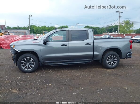 3GCUYEED4MG427847 2021 CHEVROLET SILVERADO Gray Սալոնի 360 աստիճան տեսք