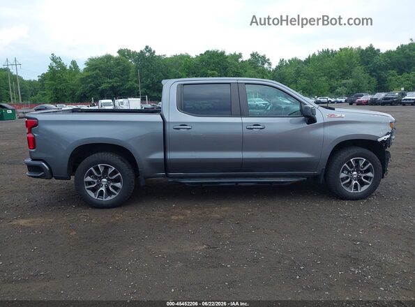 3GCUYEED4MG427847 2021 CHEVROLET SILVERADO Gray Սալոնի հետևի տեսք