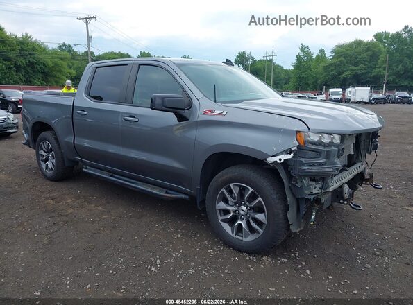 3GCUYEED4MG427847 2021 CHEVROLET SILVERADO Gray Դիմացի տեսք