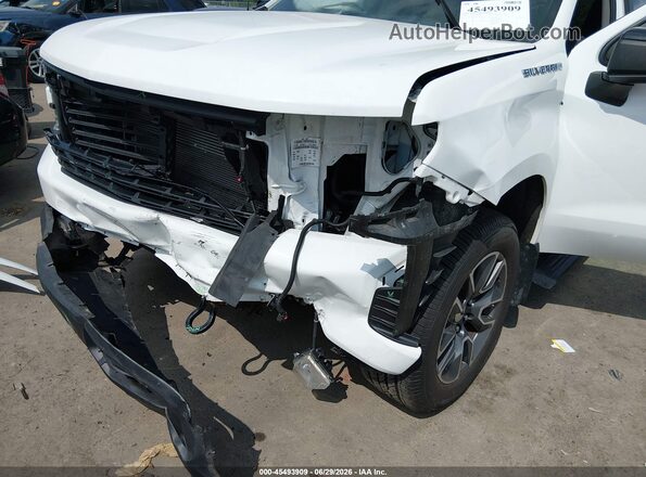 3GCUYEED4NG151820 2022 CHEVROLET SILVERADO Белый Вид спереди