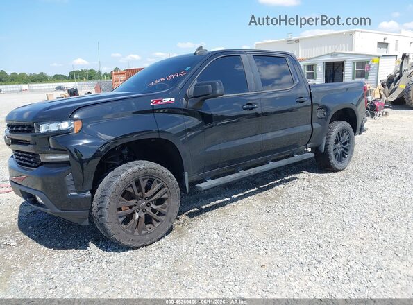 3GCUYEED5LG358228 2020 CHEVROLET SILVERADO Black Առջևի ձախ երեք քառորդ տեսարան