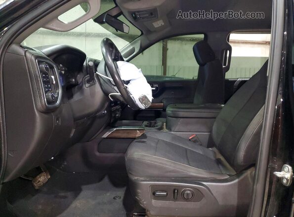 3GCUYEED6LG436595 2020 CHEVROLET SILVERADO Black Սալոնի դիմացի տեսք