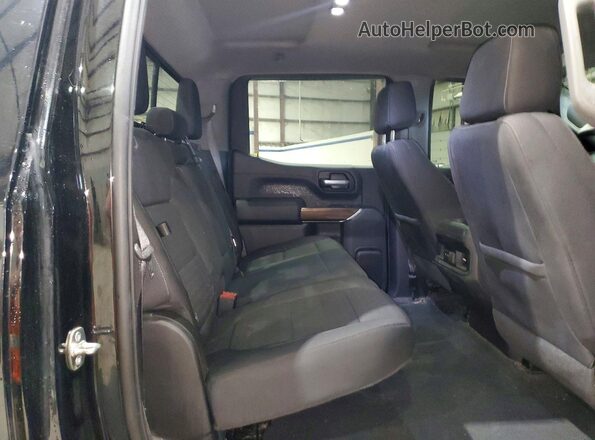 3GCUYEED6LG436595 2020 CHEVROLET SILVERADO Black Հետևի նստատեղերի տեսք