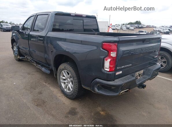3GCUYEED7KG183771 2019 CHEVROLET SILVERADO Blue Հետևի ձախ