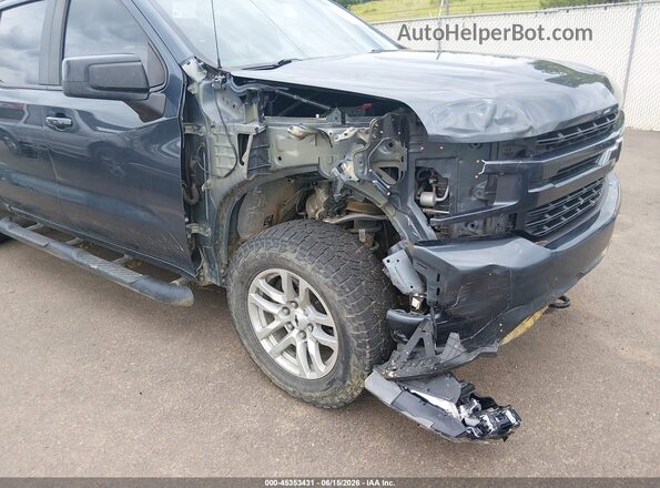 3GCUYEED7KG183771 2019 CHEVROLET SILVERADO Blue Դիմացի տեսք