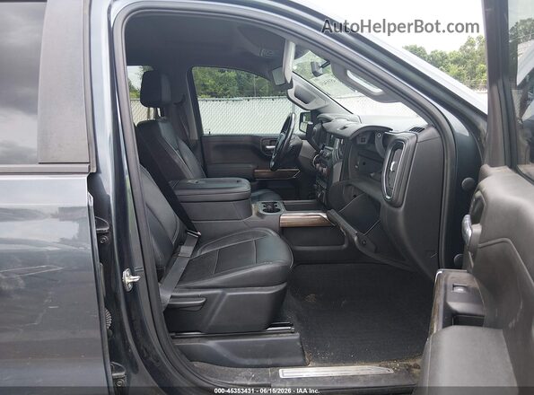 3GCUYEED7KG183771 2019 CHEVROLET SILVERADO Blue Սալոնի դիմացի տեսք