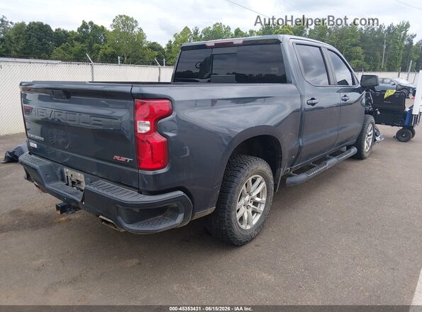 3GCUYEED7KG183771 2019 CHEVROLET SILVERADO Blue Հետևի աջ