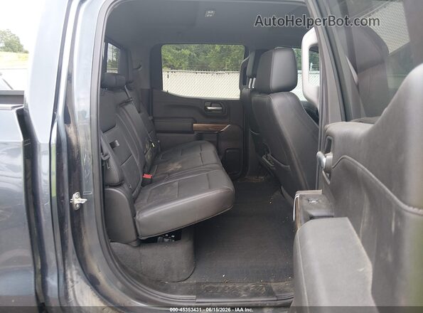 3GCUYEED7KG183771 2019 CHEVROLET SILVERADO Blue VIN կոդի պիտակի տեսք